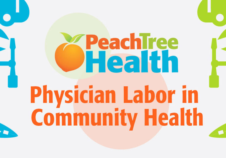a banner image that reads Physician Labor in Community Health